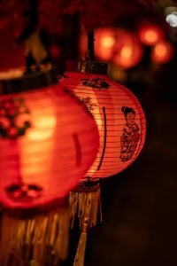 chinese new year lanterns