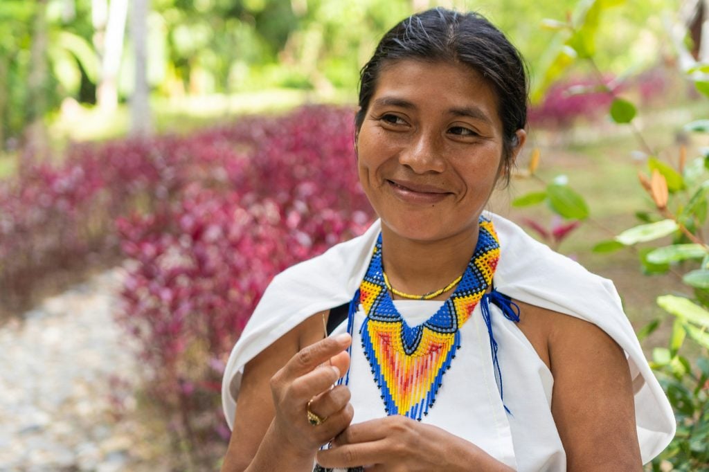 Latina woman