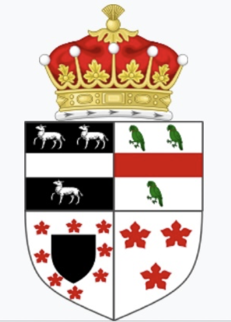 The coat of arms of the Earl of Durham