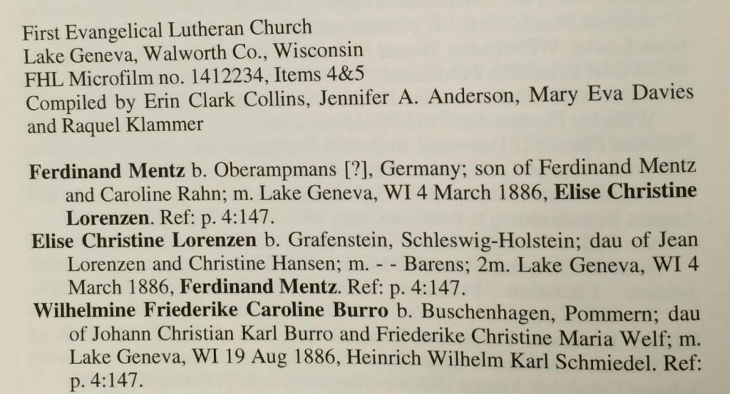 German Immigrants American records