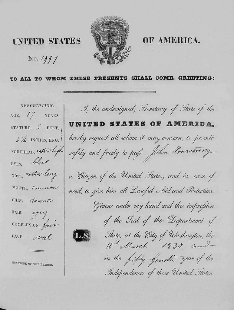passport genealogy
