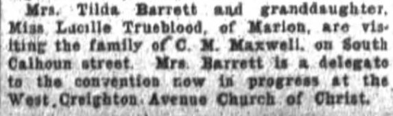 using newspaper social columns for genealogy research